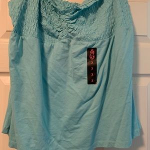 Light blue torrid tube top